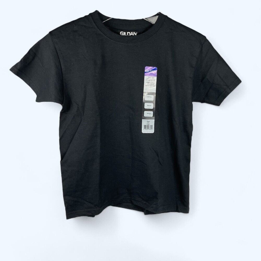 Gilden Youth Tshirt Lot of 3 Black size small NWT